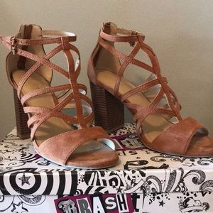 Strappy Chunky Heel Sandal